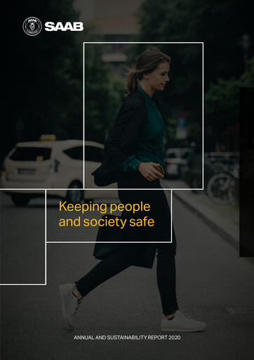 Thumbnail SAAB AB Annual Report 2020