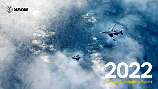 Thumbnail SAAB AB Annual Report 2022