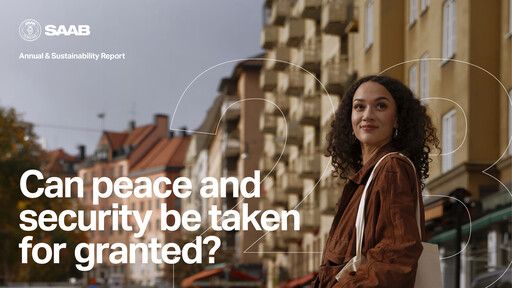 Thumbnail SAAB AB Annual Report 2023