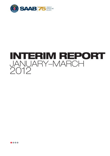 Thumbnail SAAB AB Quarterly Report 2012-q1