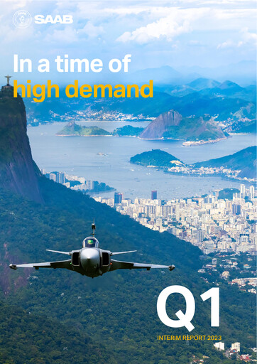 Thumbnail SAAB AB Quarterly Report 2023-q1