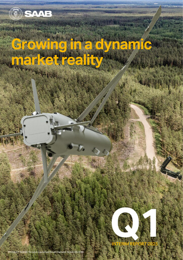 Thumbnail SAAB AB Quarterly Report 2025-q1