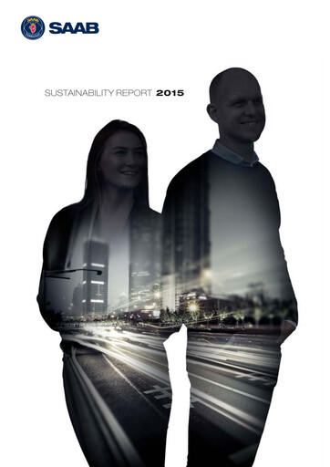 Thumbnail SAAB AB Sustainability Report 2015