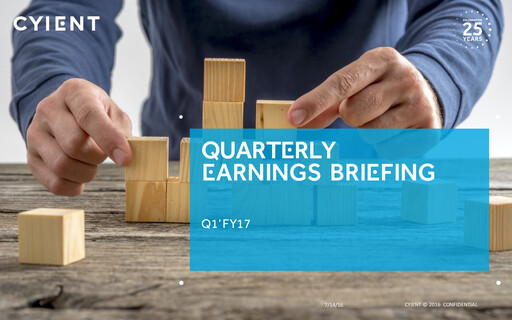 Vorschaubild Cyient
 Quartalsbericht 2016-q2