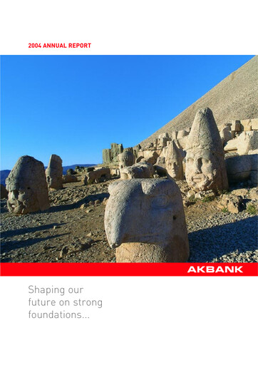 Vorschaubild Akbank Jahresbericht 2004