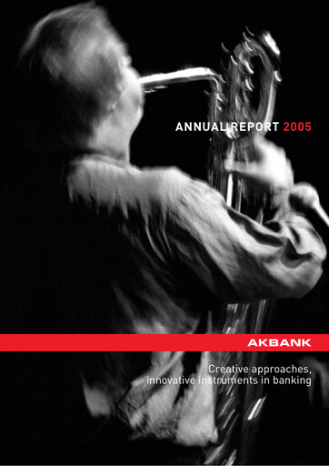 Vorschaubild Akbank Jahresbericht 2005