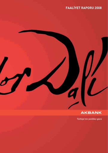 Thumbnail Akbank Annual Report 2008