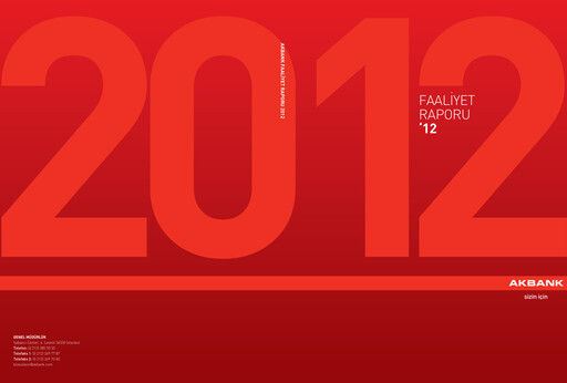Thumbnail Akbank Annual Report 2012