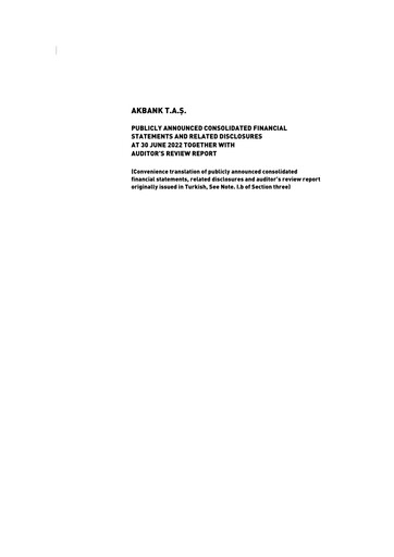 Thumbnail Akbank Half-year Report 2022-h1