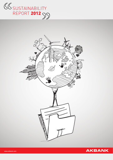 Vorschaubild Akbank Nachhaltigkeitsbericht 2012