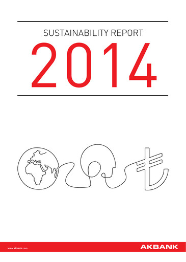 Vorschaubild Akbank Nachhaltigkeitsbericht 2014