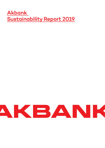 Vorschaubild Akbank Nachhaltigkeitsbericht 2019