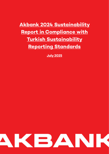 Miniature Akbank Rapport de durabilité 2024