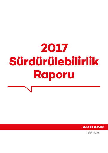 Vorschaubild Akbank Nachhaltigkeitsbericht 2017