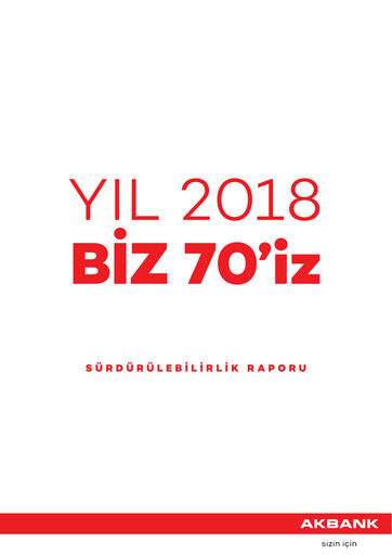Vorschaubild Akbank Nachhaltigkeitsbericht 2018