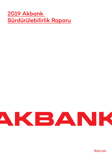 Vorschaubild Akbank Nachhaltigkeitsbericht 2019
