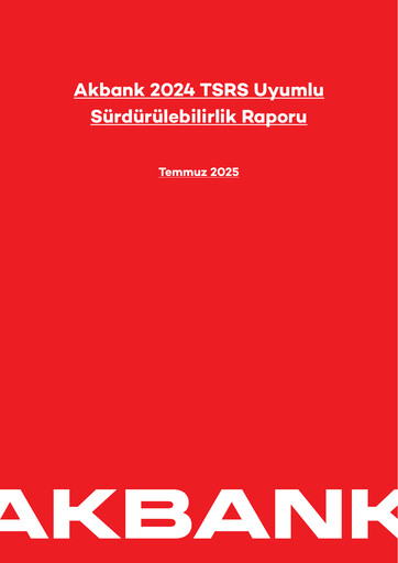 Vorschaubild Akbank Nachhaltigkeitsbericht 2024