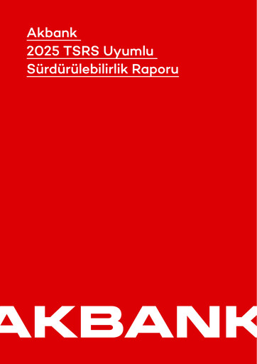 Vorschaubild Akbank Nachhaltigkeitsbericht 2025