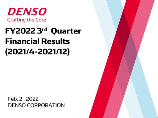 Miniature Denso Rapport financier 2021-9m