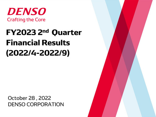 Miniature Denso Rapport financier 2022-h1