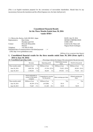 Vorschaubild Denso Finanzmitteilung 2016-q1