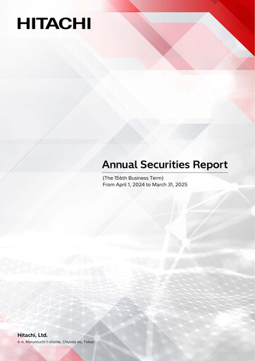 Thumbnail Hitachi Annual Report 2024