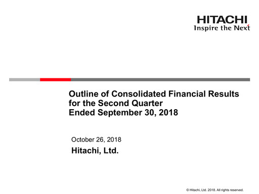 Thumbnail Hitachi Quarterly Report 2018-q2