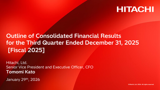 Thumbnail Hitachi Quarterly Report 2025-q3