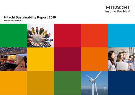 Thumbnail Hitachi Sustainability Report 2018