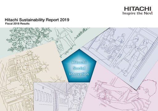 Thumbnail Hitachi Sustainability Report 2019