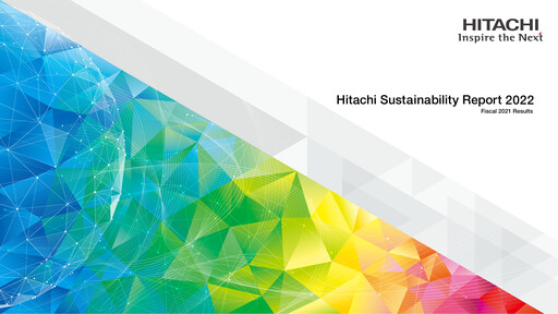 Thumbnail Hitachi Sustainability Report 2022