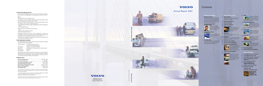 Thumbnail Volvo Group Annual Report 2001