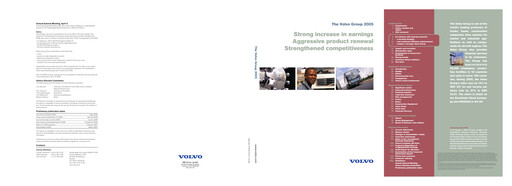 Thumbnail Volvo Group Annual Report 2005