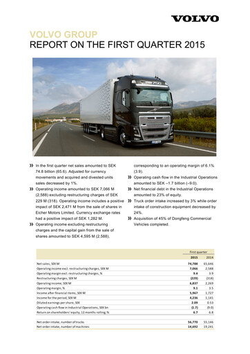 Thumbnail Volvo Group Financial Statement 2005-q1