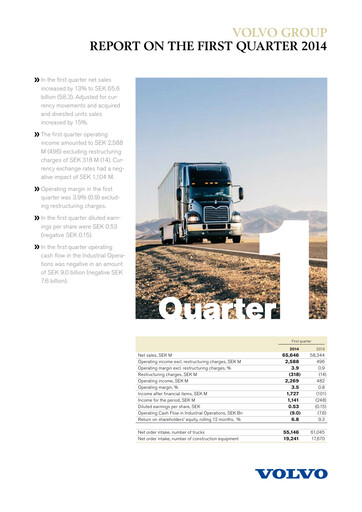 Thumbnail Volvo Group Financial Statement 2014-q1