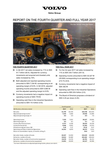 Thumbnail Volvo Group Financial Statement 2017