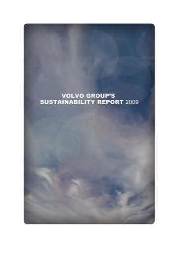 Thumbnail Volvo Group Sustainability Report 2009