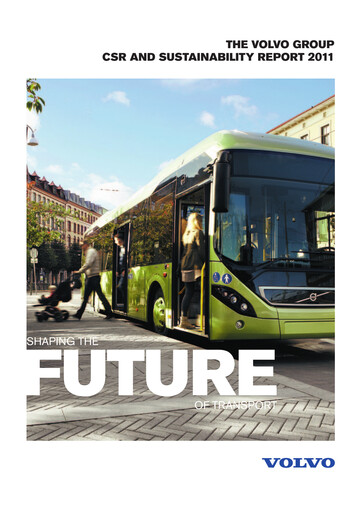 Thumbnail Volvo Group Sustainability Report 2011