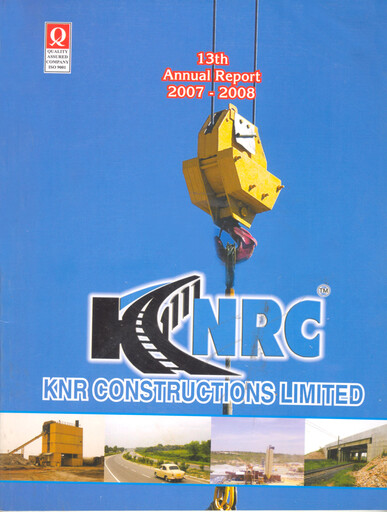 Vorschaubild Knr Constructions
 Jahresbericht 2007-2008
