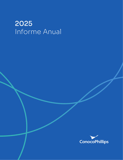 Miniature ConocoPhillips Rapport annuel 2025