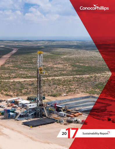 Thumbnail ConocoPhillips Sustainability Report 2017