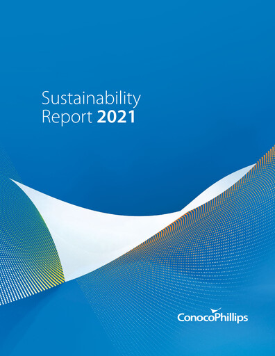 Thumbnail ConocoPhillips Sustainability Report 2021