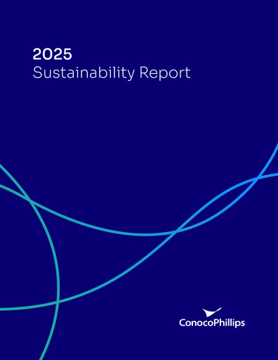Thumbnail ConocoPhillips Sustainability Report 2025