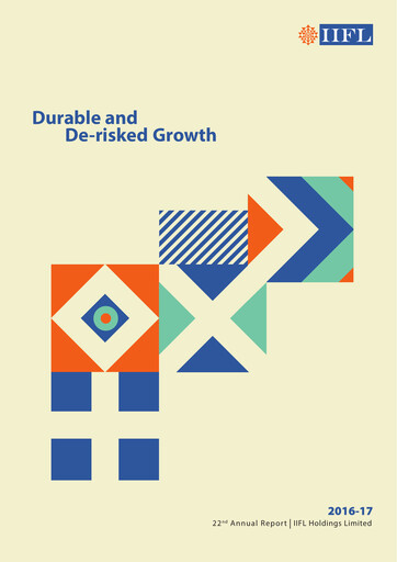 Miniature IIFL Finance Rapport annuel 2016-2017