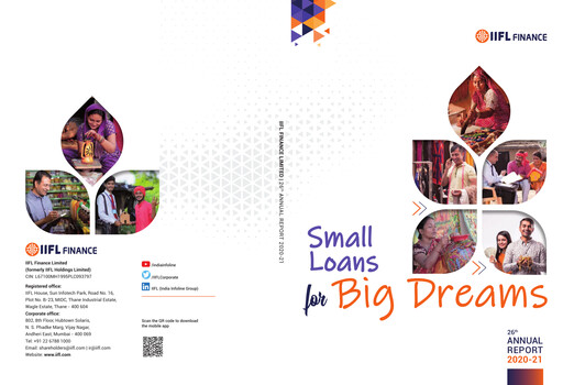 Miniature IIFL Finance Rapport annuel 2020-2021