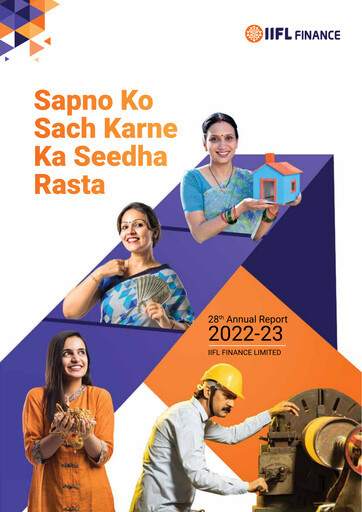 Miniature IIFL Finance Rapport annuel 2022-2023