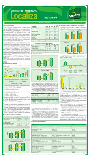 Thumbnail Localiza
 Financial Statement 2007