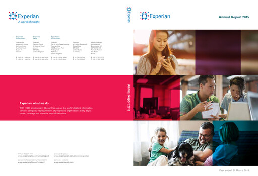 Thumbnail Experian Annual Report 2015