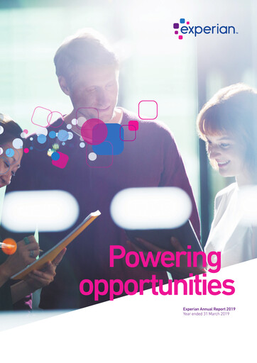 Thumbnail Experian Annual Report fy2019