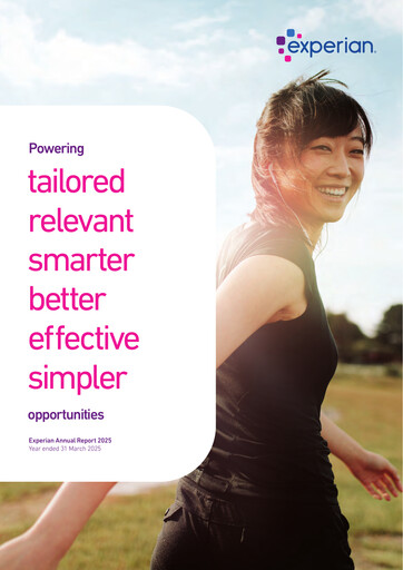 Thumbnail Experian Annual Report fy2025